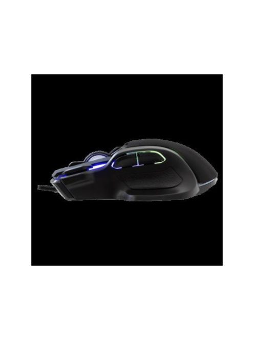 BARACUDA BGM-071B PIRANHA-B fe/ 7200 dpi 7D gamer egér, RGB