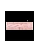 WHITE SHARK TACHI-P/US  WS GK-003441P-US gamer billentyűzet, 104 gomb pink (angol)