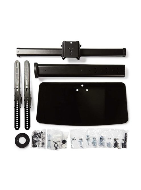 Nedis TVSM2330BK LCD TV / monitor állvány (tartó konzol) 32-65", Maximális teherbírás: 45 kg, Dönthető / Forgatható