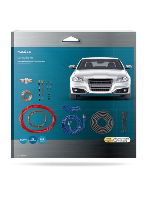Nedis CKIT910VA autó HIFI kábel szett 800 W