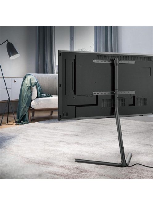 Nedis TVSM5250BK LCD TV/Monitor állvány (tartó konzol), 49"-70", szabadon álló, 40kg