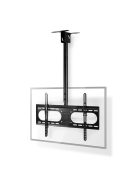 Nedis TVCM1350BK mennyezeti (plafonra szerelhető) TV / monitor állvány/tartó konzol, 42-65", dönthető, forgatható, 45kg