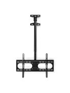 Nedis TVCM1350BK mennyezeti (plafonra szerelhető) TV / monitor állvány/tartó konzol, 42-65", dönthető, forgatható, 45kg