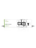Nedis TVCM1350BK mennyezeti (plafonra szerelhető) TV / monitor állvány/tartó konzol, 42-65", dönthető, forgatható, 45kg