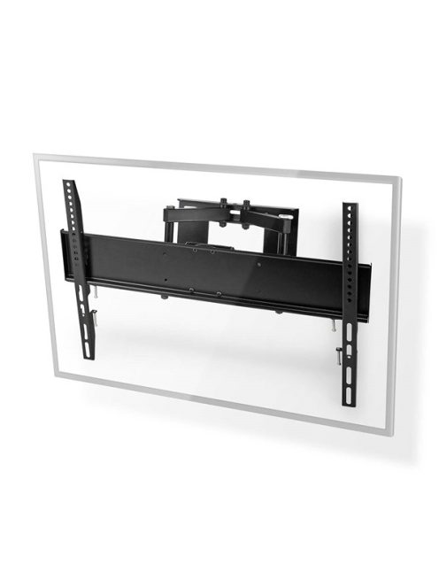 Nedis TVWM3551BK szabadon mozgatható fali LCD TV / monitor tartó konzol (37"-80"), 35kg