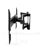 Nedis TVWM3551BK szabadon mozgatható fali LCD TV / monitor tartó konzol (37"-80"), 35kg