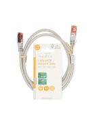 Nedis CCGL85220GY10 UTP / FTP Cat6 patch kábel, RJ45 aranyozott érintkezők, 10/100/1000 Mbit/s, hossz 1m