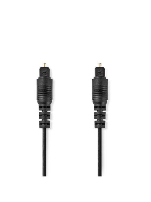 Nedis CAGL25000BK30 optikai audio kábel, TosLink dugó, hossz 3m