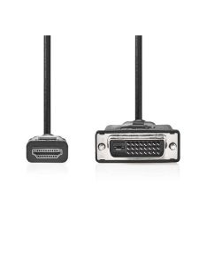   Nedis CCGL34800BK20 HDMI - DVI-D 24+1p kábel, 1080p, hossz 2m