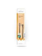 Nedis SMA kábel, SMA aljzat - TS9, 50 Ohm, 0.20m, CSGB02125BK02