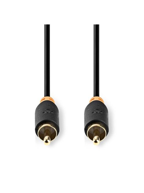 Nedis CABW24170AT20 digitális koax kábel, 2 x aranyozott RCA, hossz 2m
