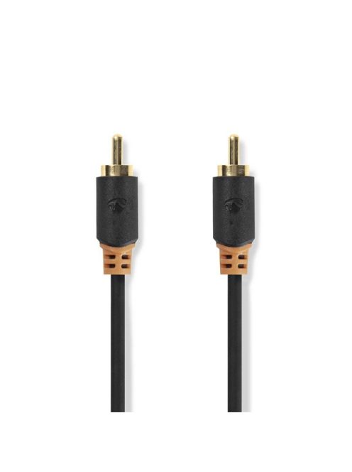 Nedis CABW24170AT20 digitális koax kábel, 2 x aranyozott RCA, hossz 2m