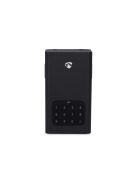 Nedis BTHKB10BK okos kulcs széf, Bluetooth®, IPX5, 2 x AA elem (nem tartozék), rozsdamentes acél kulcsszéf