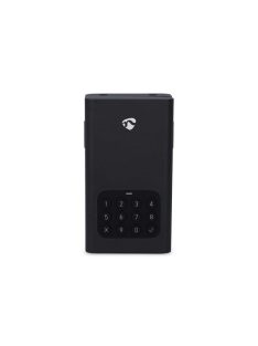   Nedis BTHKB10BK smartlife kulcs széf, Bluetooth®, IPX5, 2 x AA elem (nem tartozék), rozsdamentes acél kulcsszéf