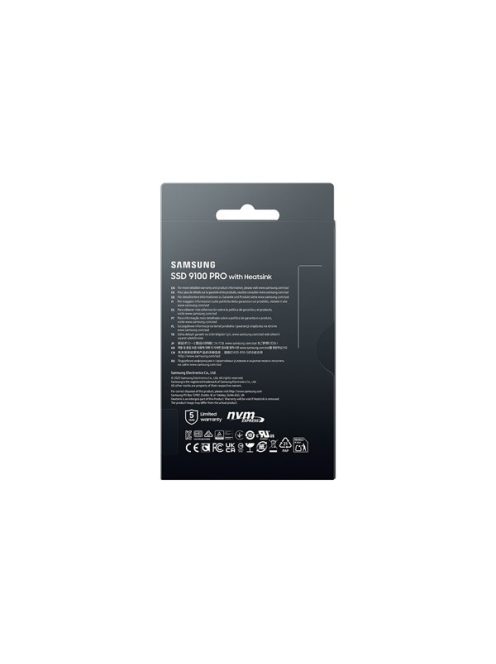 SAMSUNG 9100 PRO with Heatsink PCIe 5.0 NVMe™ M.2 SSD 1TB