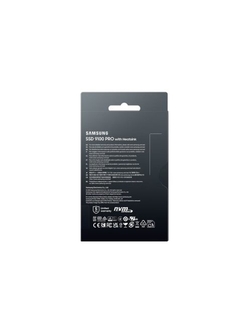 SAMSUNG 9100 PRO with Heatsink PCIe 5.0 NVMe™ M.2 SSD 4TB