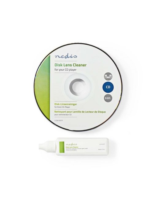 Nedis CLDK100TP CD fej tisztító lemez