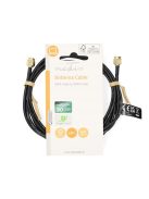 Nedis CSGL02000BK20 SMA kábel, aranyozott, 50 Ohm, árnyékolt,  2m