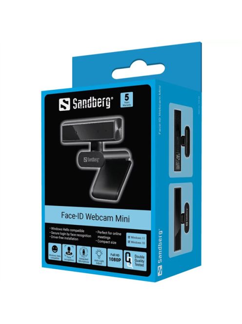 SANDBERG Face-ID Webkamera Mini