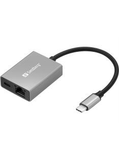 SANDBERG USB-adapter, USB-C Gigabit Adapter PD100W