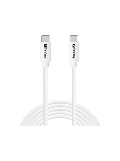 SANDBERG Hálózati vezeték, USB-C > USB-C 65W 2M SAVER