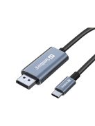 SANDBERG DisplayPort kábel, USB-C to DisplayPort Cable 2M