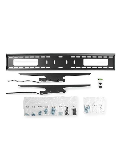 Nedis TVWM2170BK LCD TV / monitor fali tartó konzol, 60 - 100 " Max. teherbírás: 75 kg, dönthető: 5 °
