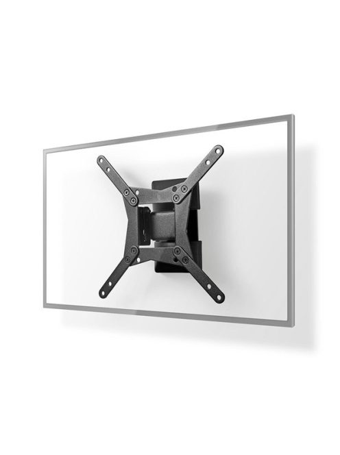 Nedis TVWM11BK LCD TV / monitor fali tartó konzol, 10 - 32 ", max. teherbírás: 30 kg, dönthető, forgatható
