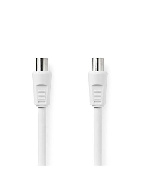 Nedis CSGL40000WT15 koax kábel, IEC (koaxiális) dugó IEC (koaxiális) hüvely Nikkelezett 90 dB 75 Ohm Dupla árny. 150m