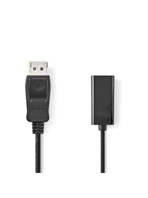 Nedis CCGB37150BK02 Display - HDMI adapter, 4K@30Hz Nikkelezett 0,20 m