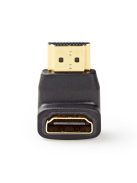 Nedis CVGB34901BK HDMI adapter, HDMI csatl HDMI kimen. aranyozott 90°-os, F/M-90
