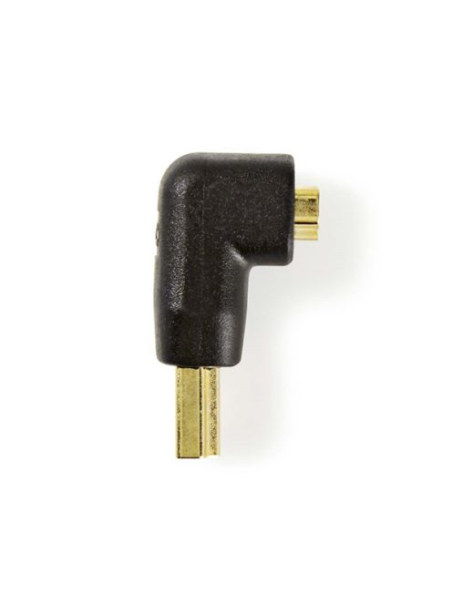 Nedis CVGB34901BK HDMI adapter, HDMI csatl HDMI kimen. aranyozott 90°-os, F/M-90
