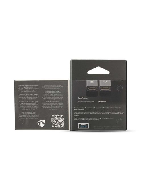 Nedis CVTB34900GY HDMI toldó, prémium kivitel, alumínium