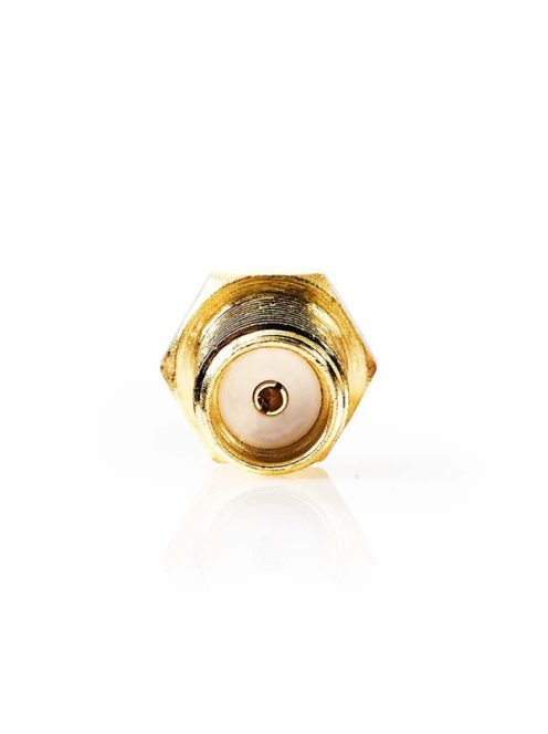 Nedis CSGP02120GD SMA anya | TS9 | Aranyozott | 50 Ohm | Egyenes | Réz | Arany | 2 db/csomag