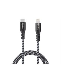   SANDBERG USB-C tartozék, Survivor USB-C PD Lighting kábel 1m
