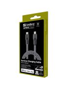 SANDBERG USB-C tartozék, Survivor USB-C PD Lighting kábel 1m