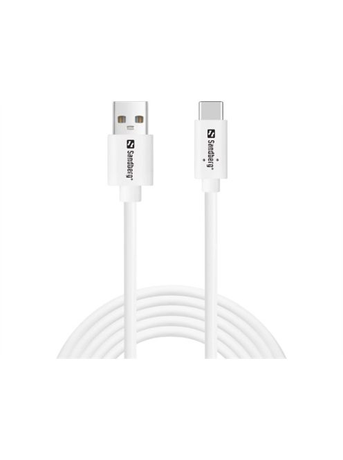 SANDBERG Hálózati vezeték, USB-C > USB-A 2.0 2M SAVER