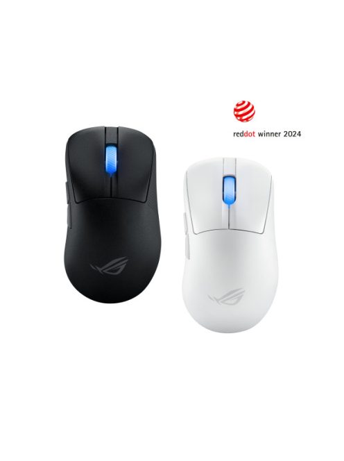 ASUS Vezetékes / Vezeték Nélküli egér ROG KERIS II ACE USB Optikai, Fekete 42000DPI