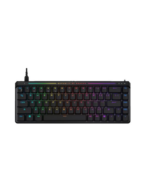 ASUS Vezetékes Billentyűzet ROG FALCHION ACE HFX USB, Fekete