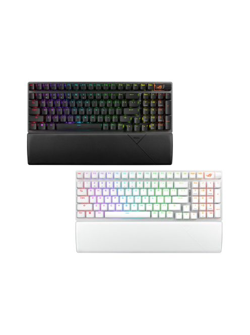 ASUS Vezetékes / Vezeték Nélküli Billentyűzet ROG STRIX SCOPE II 96 WIRELESS USB, Fekete, Mechanikus