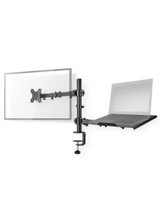   Nedis MMSISNB110BK asztali monitor tartó konzol és laptop állvány | 15-32" | 75x75 / 100x100