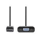 Nedis CCGB37351BK02 displayport dugó - HDMI aljzat adapter