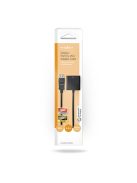 Nedis CCGB37351BK02 displayport dugó - HDMI aljzat adapter