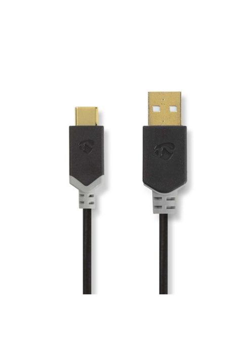 Nedis CCBW60600AT10 USB kábel, USB2.0 Gen 1, USB-A dugó - USB-C dugó, 60 W | 480 Mbps, 1 m