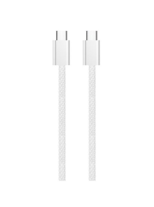 COLORWAY Kábel Type-C CW-CBPDCC061-GR, fonott pamut, PD Fast Charging 60W, 3,0A 1M szürke