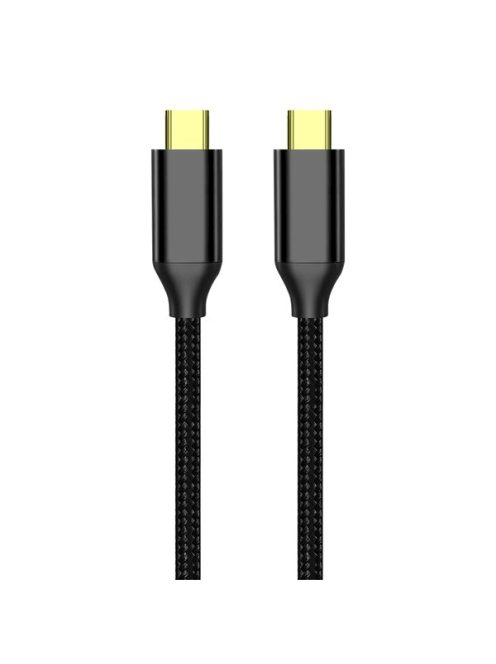 COLORWAY Kábel Type-C CW-CBPDCC062-BK, USB3.2, 20Gbps 4K PD100W, Gen2 5A 1M fekete