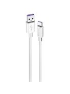 COLORWAY Kábel, USB Type-C CW-CBUC019-WH, gyors töltés, 5,0A 1M fehér