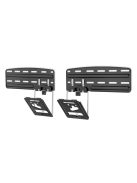 Nedis TVWM5065BK LCD TV / monitor fali tartó konzol, 43-85" Max. teherbírás: 60 kg, faltáv:7,5mm