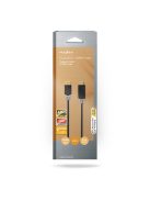 Nedis CCBW37100AT20 displayport dugó -  HDMI dugó kábel, 4K@30Hz, aranyozott, 2 m