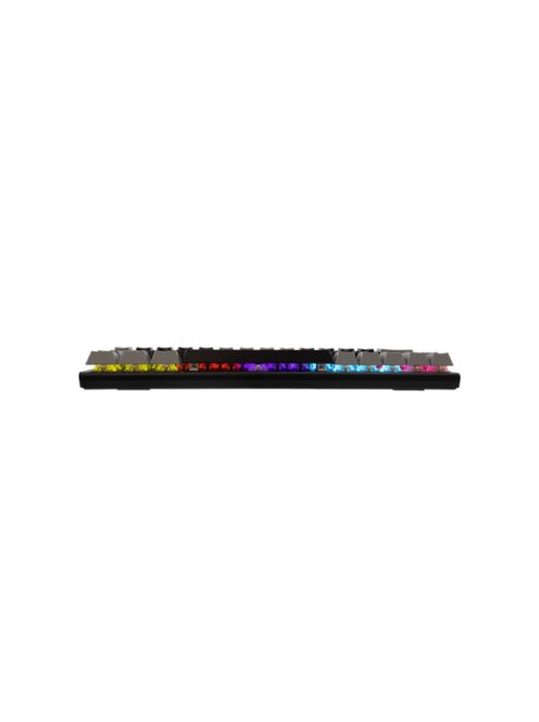 WHITE SHARK WAKIZASHI-2/B-G/R-HU, GK-002113V2/B-G/R-HU fekete/szürke magyar, mechanikus gamer billentyűzet, piros kapcs.